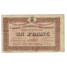 Francia, Carcassonne, 1 Franc, 1914, MB, Pirot:38-6