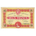 Francia, Nancy, 2 Francs, 1918, Chambre de Commerce, BB, Pirot:87-25