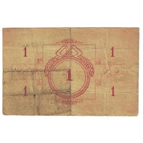 Frankreich, Saint-Quentin, 1 Franc, 1915, SS, Pirot:02-2051