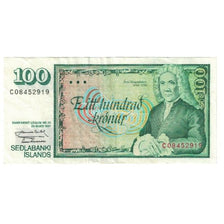 Banknote, Iceland, 100 Kronur, L.1961 (1981), 1961-03-29, KM:50a, UNC(63)