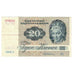 Banknote, Denmark, 20 Kroner, 1979-1988, KM:49a, EF(40-45)