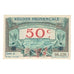 France, 50 Centimes, Undated (1918), Undated (1918), La Région Provençale