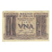 Banknote, Italy, 1 Lira, KM:26, EF(40-45)