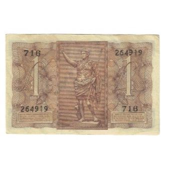 Banknote, Italy, 1 Lira, KM:26, EF(40-45)
