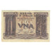 Banknot, Włochy, 1 Lira, KM:26, EF(40-45)