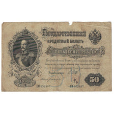 Billete, 50 Rubles, 1899, Rusia, KM:8d, BC