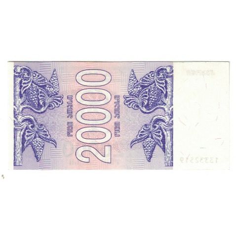 Banknote, Georgia, 20,000 (Laris), 1993, KM:46b, UNC(65-70)