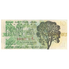Banknote, Lithuania, 10 Litu, 1991, 1991-08-04, OLYMPIC GAMES, UNC(65-70)