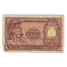 Banknote, Italy, 100 Lire, 1951, 1951-12-31, KM:92a, VF(20-25)