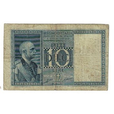 Banknote, Italy, 10 Lire, 1935, 1935-06-18, KM:25a, VF(20-25)