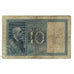 Banknote, Italy, 10 Lire, 1935, 1935-06-18, KM:25a, VF(20-25)