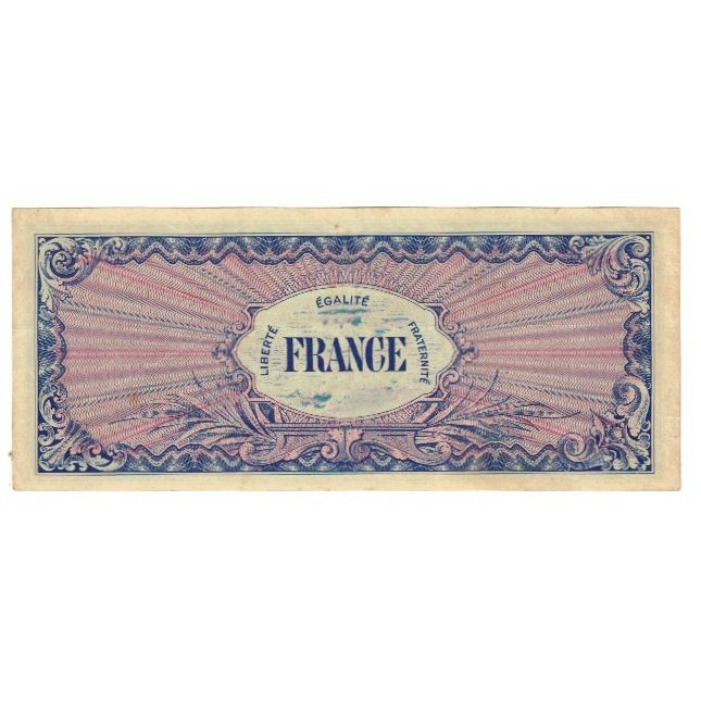 France, 100 Francs, Flag/France, 1944, EF(40-45), Fayette:20.1, KM:118a
