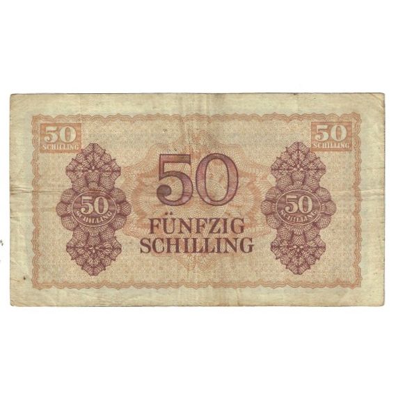 Banknote, Austria, 50 Schilling, 1944, 1944, KM:109, VF(20-25)