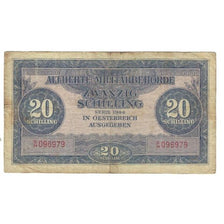 Billete, 20 Schilling, 1944, Austria, KM:107, BC