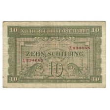 Banknote, Austria, 10 Schilling, 1944, 1944, KM:106, VF(20-25)