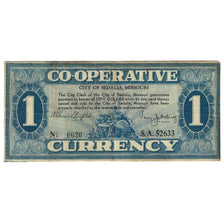 Banknote, United States, 1 Dollar, CO OPERATIVE MISSOURI, EF(40-45)