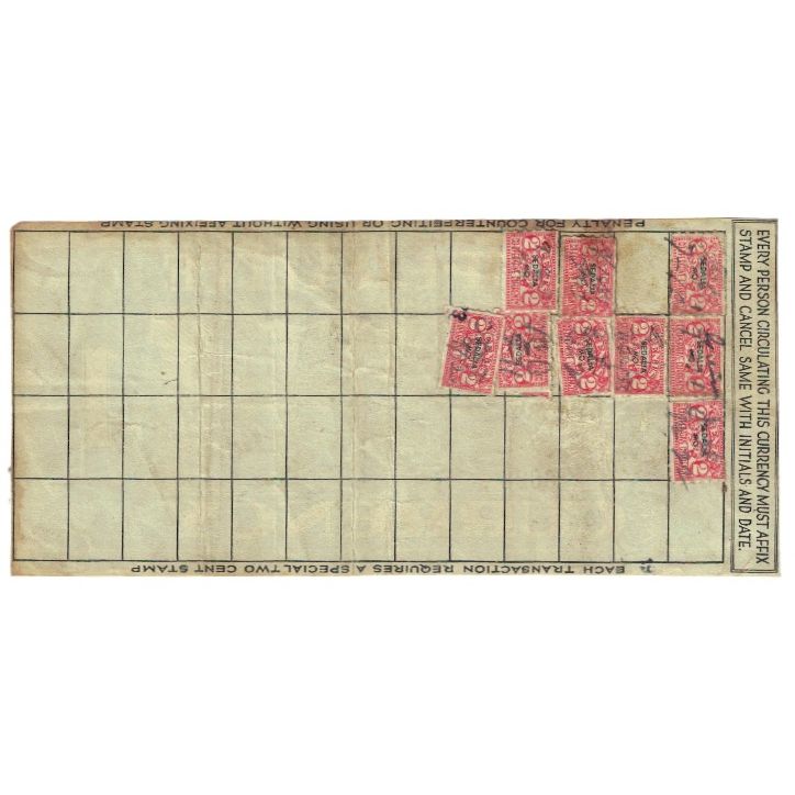 Banknote, United States, 1 Dollar, CO OPERATIVE MISSOURI, EF(40-45)