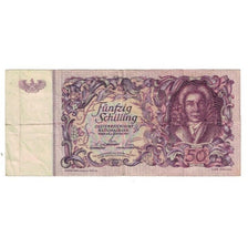Banknote, Austria, 50 Schilling, 1951, 1951-01-02, KM:130, EF(40-45)
