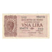 Banconote, Italia, 1 Lira, 1944, 1944-11-23, KM:29c, SPL-