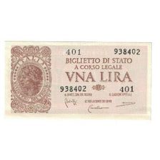 Banknote, Italy, 1 Lira, 1944, 1944-11-23, KM:29c, UNC(63)