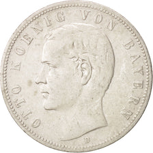 German States, BAVARIA, Otto, 5 Mark, 1901, Munich, EF(40-45), Silver, KM:915