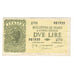 Biljet, Italië, 2 Lire, 1944, 1944-11-23, KM:30a, TTB