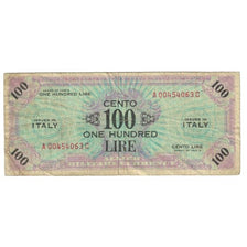 Biljet, Italië, 100 Lire, 1943A, TB