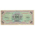 Billet, Italie, 100 Lire, 1943A, TB