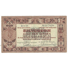 Banknote, Netherlands, 1 Gulden, 1938, 1938-10-01, KM:61, EF(40-45)