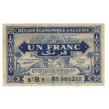 Banknote, Algeria, 1 Franc, 1944, 1944-01-31, KM:101, EF(40-45)