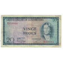 Billete, 20 Francs, Luxemburgo, KM:49a, BC