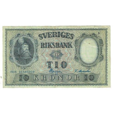 Banknote, Sweden, 10 Kronor, 1956, KM:43d, EF(40-45)
