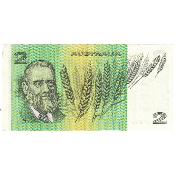 Banknote, Australia, 2 Dollars, KM:43c, AU(55-58)