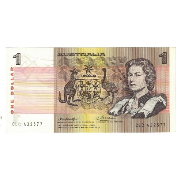Geldschein, Australien, 1 Dollar, KM:37a, VZ