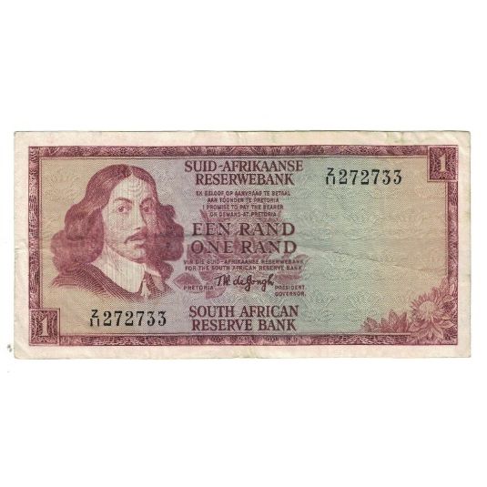 Banknote, South Africa, 1 Rand, KM:110b, EF(40-45)