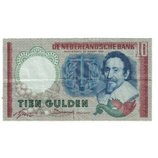 Geldschein, Niederlande, 10 Gulden, 1953, 1953-03-23, KM:85, SS