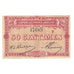 France, Bergerac, 50 Centimes, 1914, Chambre de Commerce, EF(40-45), Pirot:24-12