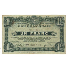 France, Roubaix et Tourcoing, 1 Franc, VF(20-25), Pirot:59-2058