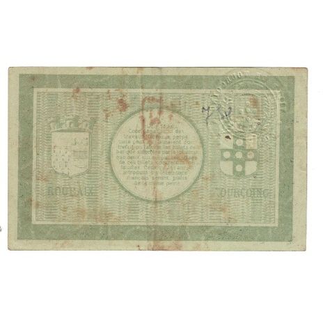 France, Roubaix et Tourcoing, 1 Franc, VF(20-25), Pirot:59-2058