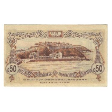 France, Granville, 50 Centimes, 1916, UNC(63), Pirot:60-7