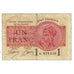 Francia, 1 Franc, 1919, Mine Domaniale de La Sarre, MBC, Fayette:VF51.1, KM:M5