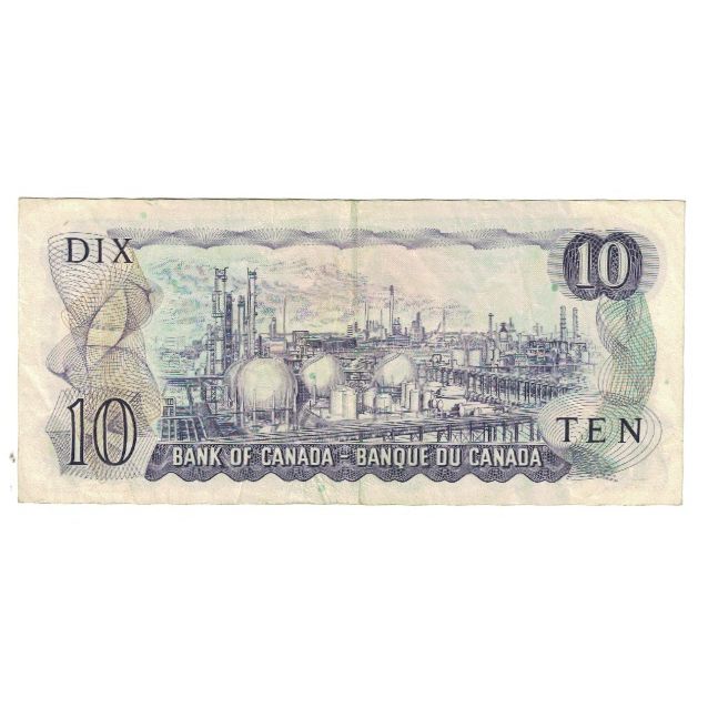 Banknote, Canada, 10 Dollars, 1971, KM:88d, EF(40-45)