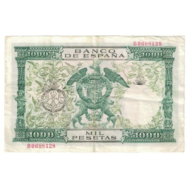 Banknote, Spain, 1000 Pesetas, 1957, 1957-11-29, KM:149a, EF(40-45)