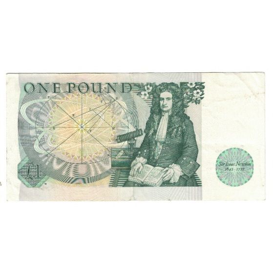 Banconote, Gran Bretagna, 1 Pound, KM:377a, BB