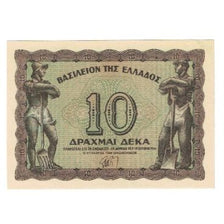 Biljet, Griekenland, 10 Drachmai, KM:322, SUP