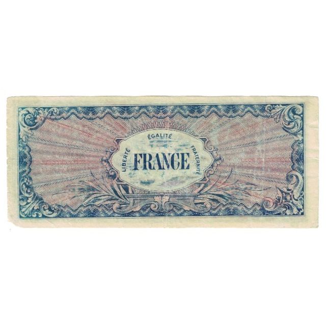 France, 100 Francs, Flag/France, 1944, VF(20-25), Fayette:VF25.01, KM:123a