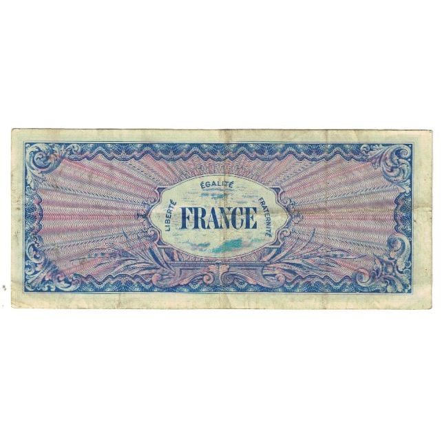France, 100 Francs, Flag/France, 1944, VF(20-25), Fayette:VF25.01, KM:123a