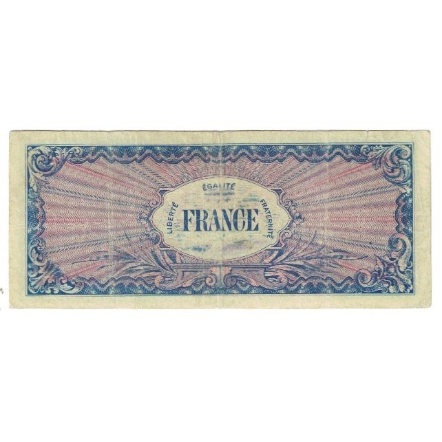 France, 50 Francs, 1945 Verso France, 1944, VF(20-25), Fayette:VF24.01, KM:117a