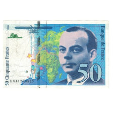 France, 50 Francs, St Exupéry, 1997, D.Bruneel-J.Bonnardin-Y.Barroux, SUP