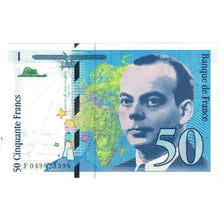 França, 50 Francs, St Exupéry, 1999, D.Bruneel-J.Bonnardin-Y.Barroux